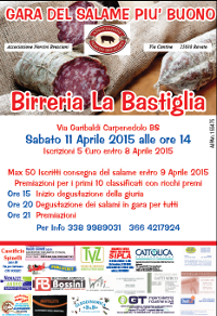 Gara del salame più buono 2015